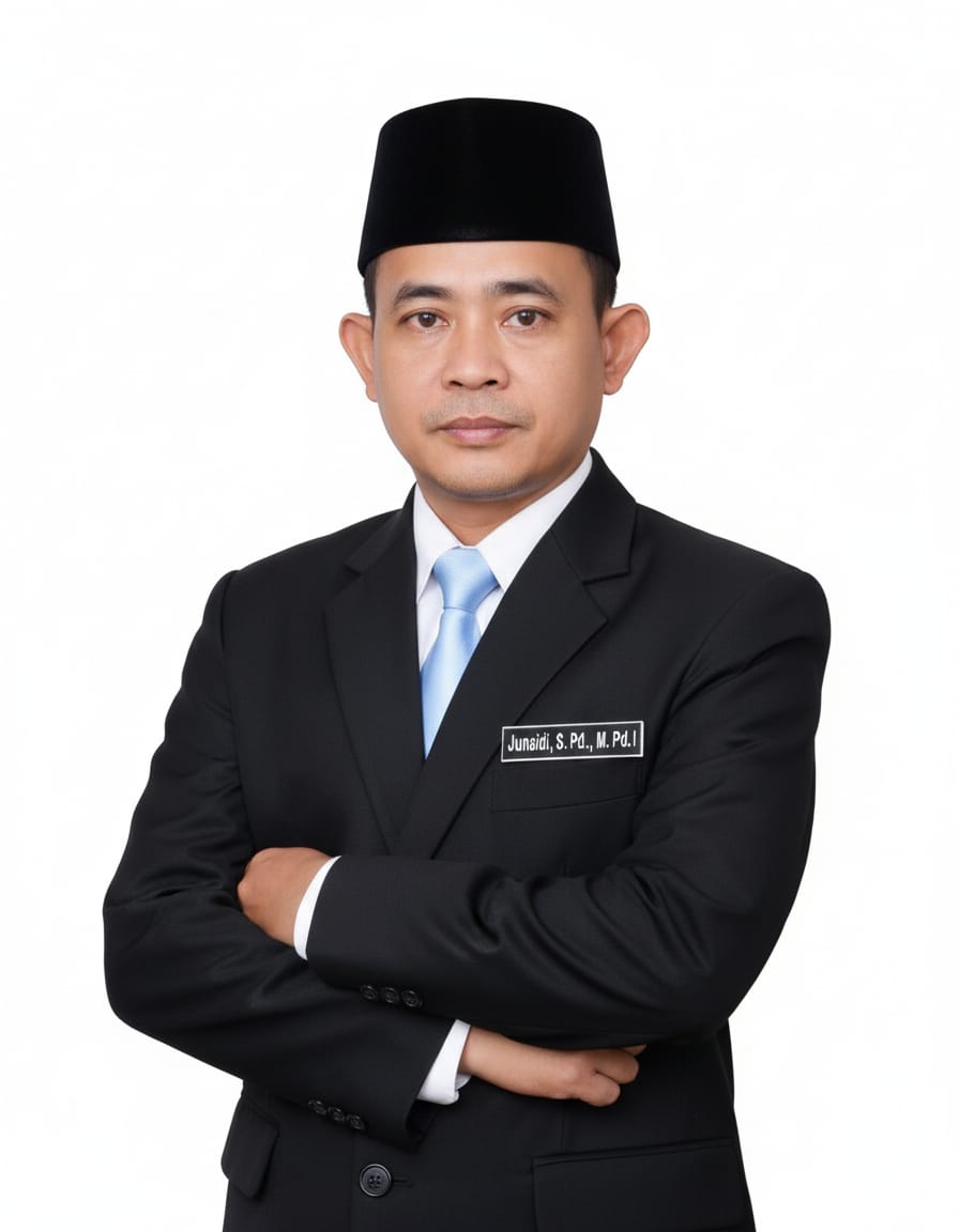 <center>Kepala Madrasah<br>Junaidi, S.Pd.I., M.Pd.I</center>